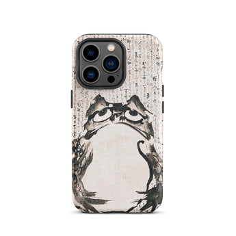 Japanese Frog - Getsuju Phone Case Iphone 13 Pro / Matte Frog-themed Phone Case Iphone Case, Getsuju Japanese Frog