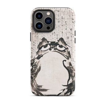 Japanese Frog - Getsuju Phone Case Iphone 13 Pro Max / Matte Frog Art Phone Case Iphone Case, Getsuju Japanese