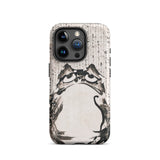 Japanese Frog - Getsuju Phone Case Iphone 15 Pro / Matte Phone Case Frog Design Iphone Case, Getsuju Japanese