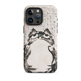 Japanese Frog - Getsuju Phone Case Iphone 15 Pro Max / Matte Frog-themed Phone Case Iphone Case, Getsuju Japanese Frog