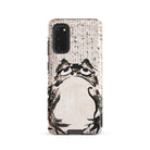 Japanese Frog Getsuju Samsung Case, Galaxy S20 / Matte, Phone Case Black White Frog Illustration Background Asian