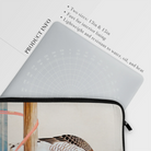 Japanese Hawk - Tosa Mitsuoki Laptop Sleeve, Laptop Sleeve Case Partial View Bird Illustration Visible