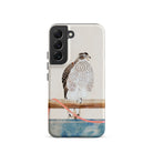 Japanese Hawk Tosa Mitsuoki Samsung Case, Galaxy S22 / Matte, Protective Phone Case Design Bird Perch