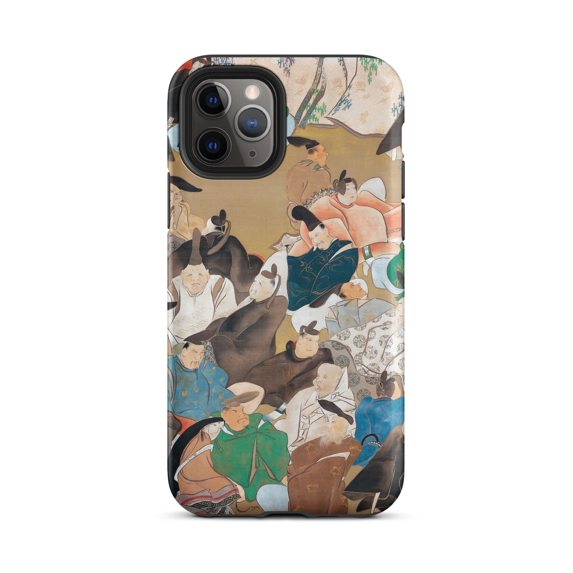 Japanese Poets Ikeda Koson Heian Period Iphone Case, 11 Pro / Matte, Phone Case Historical Painting