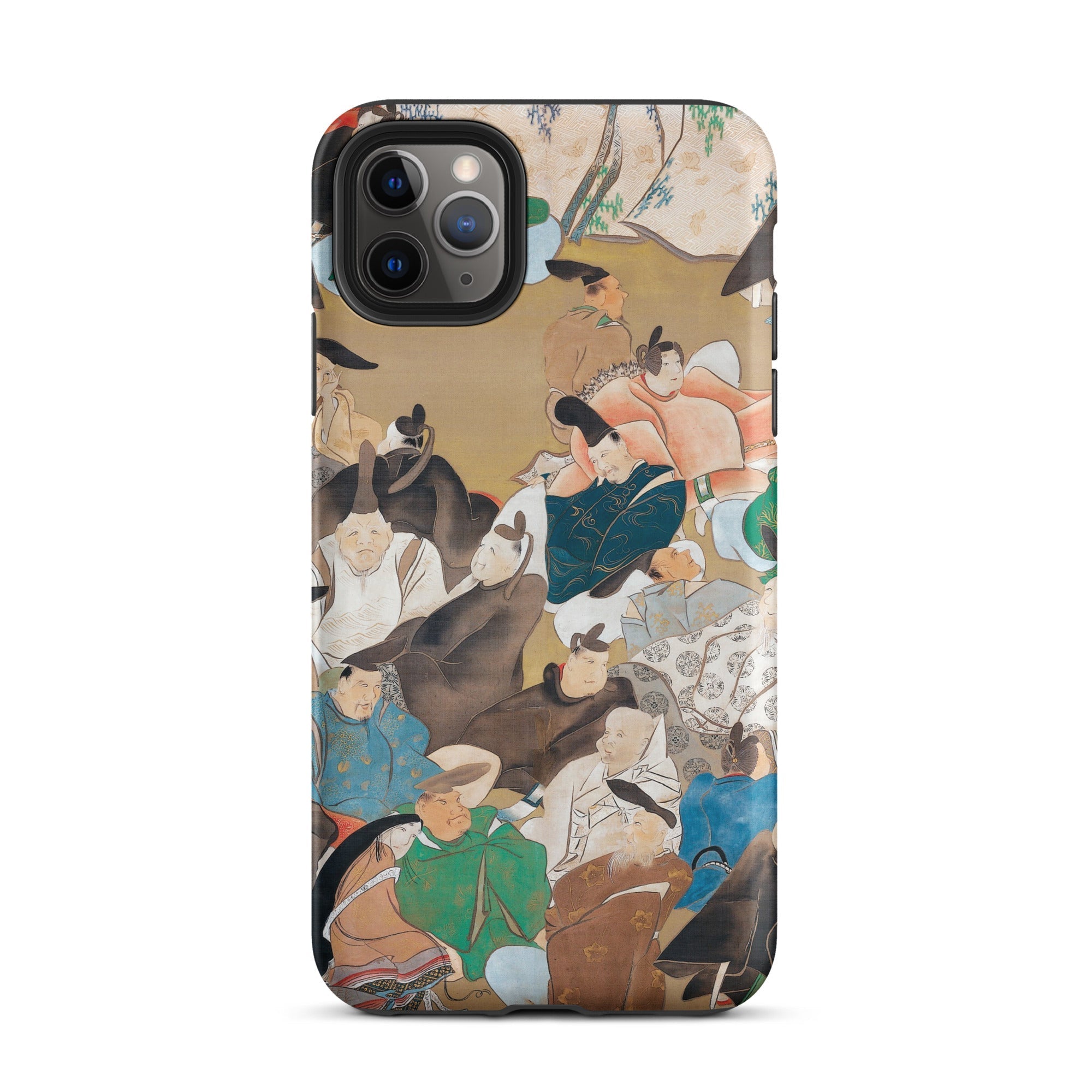 Japanese Poets Ikeda Koson Heian Period Iphone Case, 11 Pro Max / Matte, Iphone Case Historical Painting