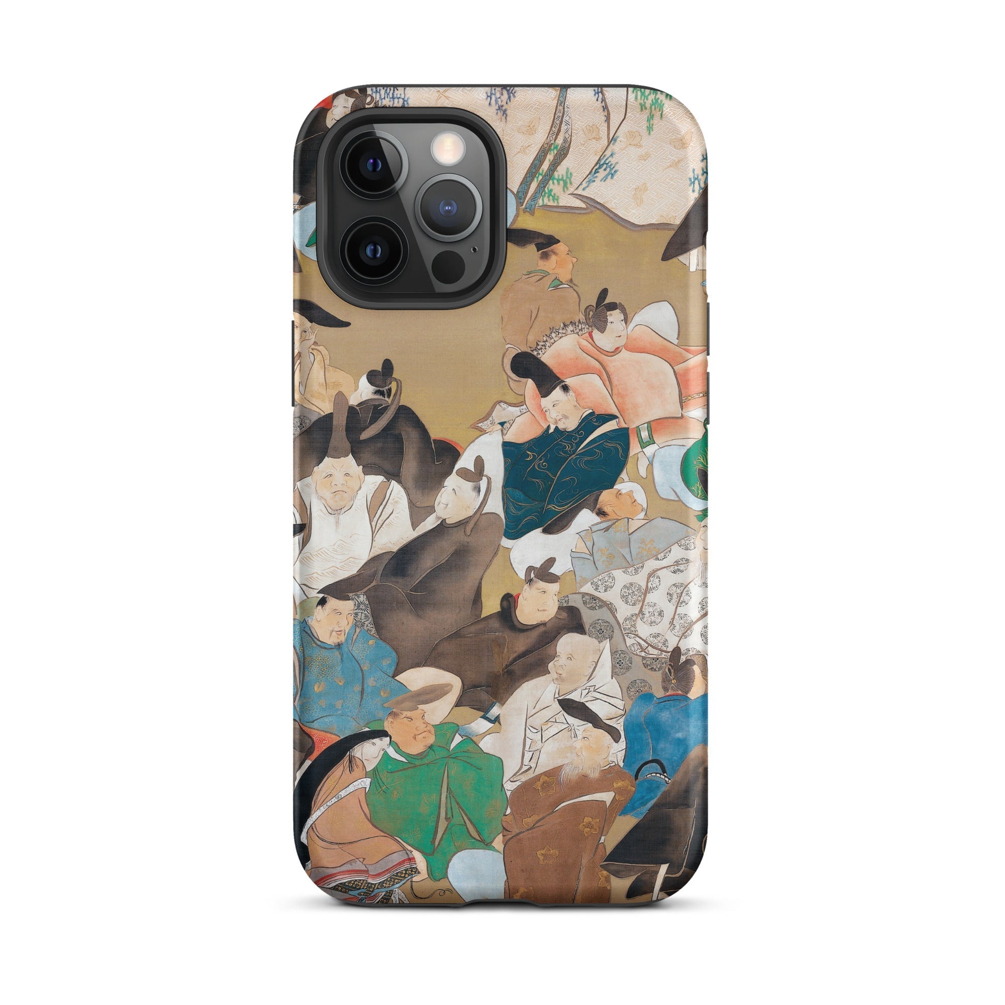 Japanese Poets Ikeda Koson Heian Period Iphone Case, 12 Pro Max / Matte, Artistic Phone Case