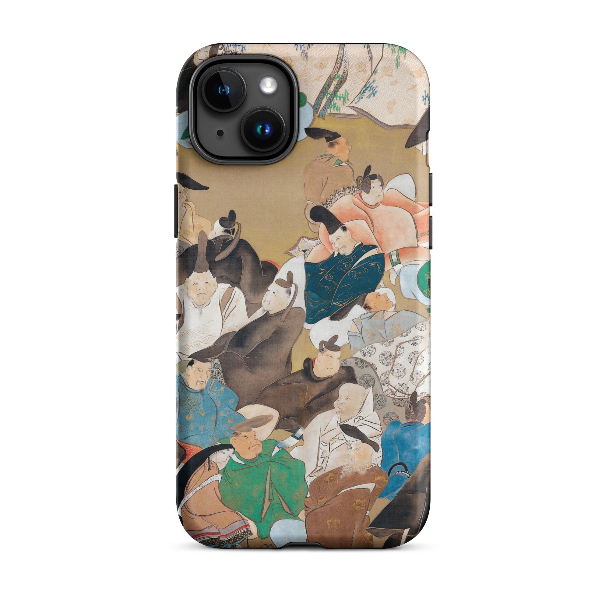 Japanese Poets Ikeda Koson Heian Period Iphone Case, 15 Plus / Matte, Phone Case Historical Painting