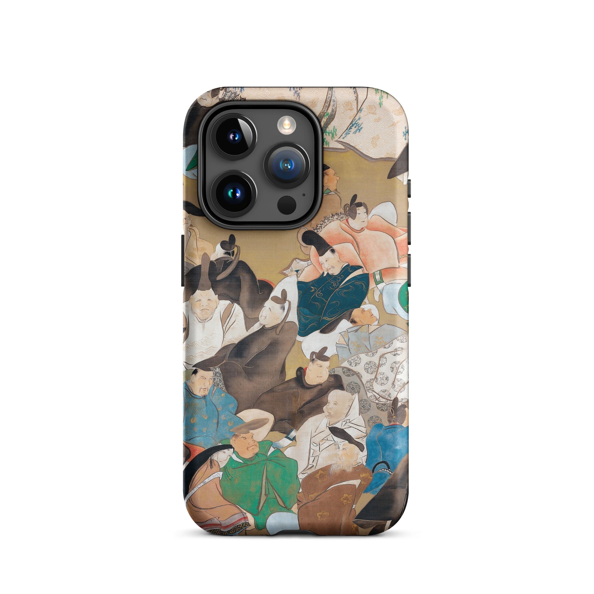 Japanese Poets Ikeda Koson Heian Period Iphone Case, 15 Pro / Matte, Phone Case Historical Painting