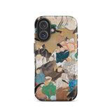 Japanese Poets - Ikeda Koson Heian Period Iphone Case, 16 / Matte, Phone Case Historical Painting