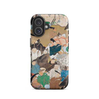 Japanese Poets - Ikeda Koson Heian Period Iphone Case, 16 / Matte, Phone Case Historical Painting
