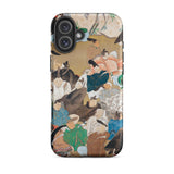 Japanese Poets - Ikeda Koson Heian Period Iphone Case, 16 Plus / Matte, Phone Case Historical Painting