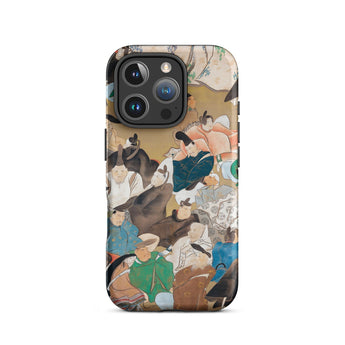 Japanese Poets - Ikeda Koson Heian Period Iphone Case, 16 Pro / Matte, Phone Case Historical Painting Design