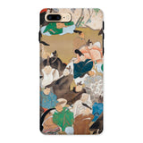 Japanese Poets - Ikeda Koson Heian Period Iphone Case, 8 Plus / Matte, Phone Case Traditional Asian Art Figures Robes Dress