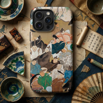Japanische Dichter - Ikeda Koson Heian Periode Iphone Hülle, Handyhüllen, Toby Leon