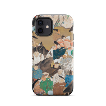 Japanese Poets - Ikeda Koson Heian Period Phone Case Iphone 12 / Matte Artistic Phone Case Ikeda Koson, Heian-era Court Life, Koson Heian
