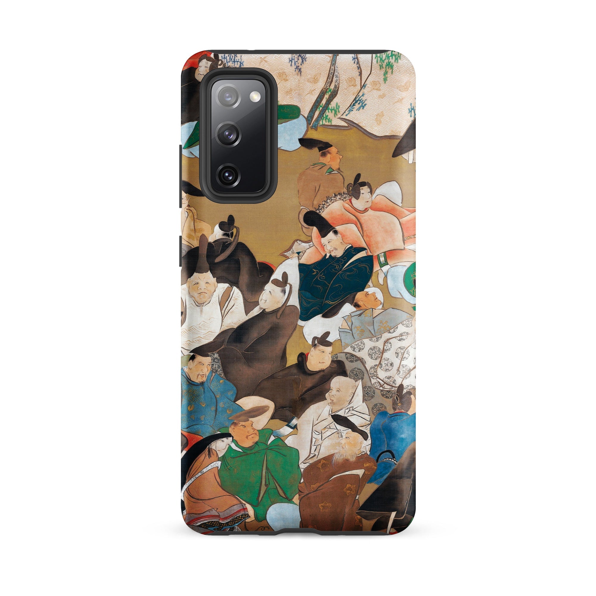 Japanese Poets Ikeda Koson Heian Period Samsung Case, Galaxy S20 Fe / Matte, Smartphone Case Traditional Japanese Art Print People