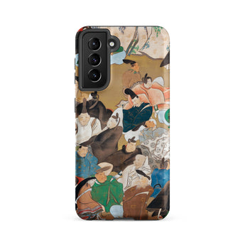 Japanese Poets - Ikeda Koson Heian Period Samsung Case, Galaxy S21 Fe / Matte, Smartphone Case Colorful Traditional Japanese-style Painting