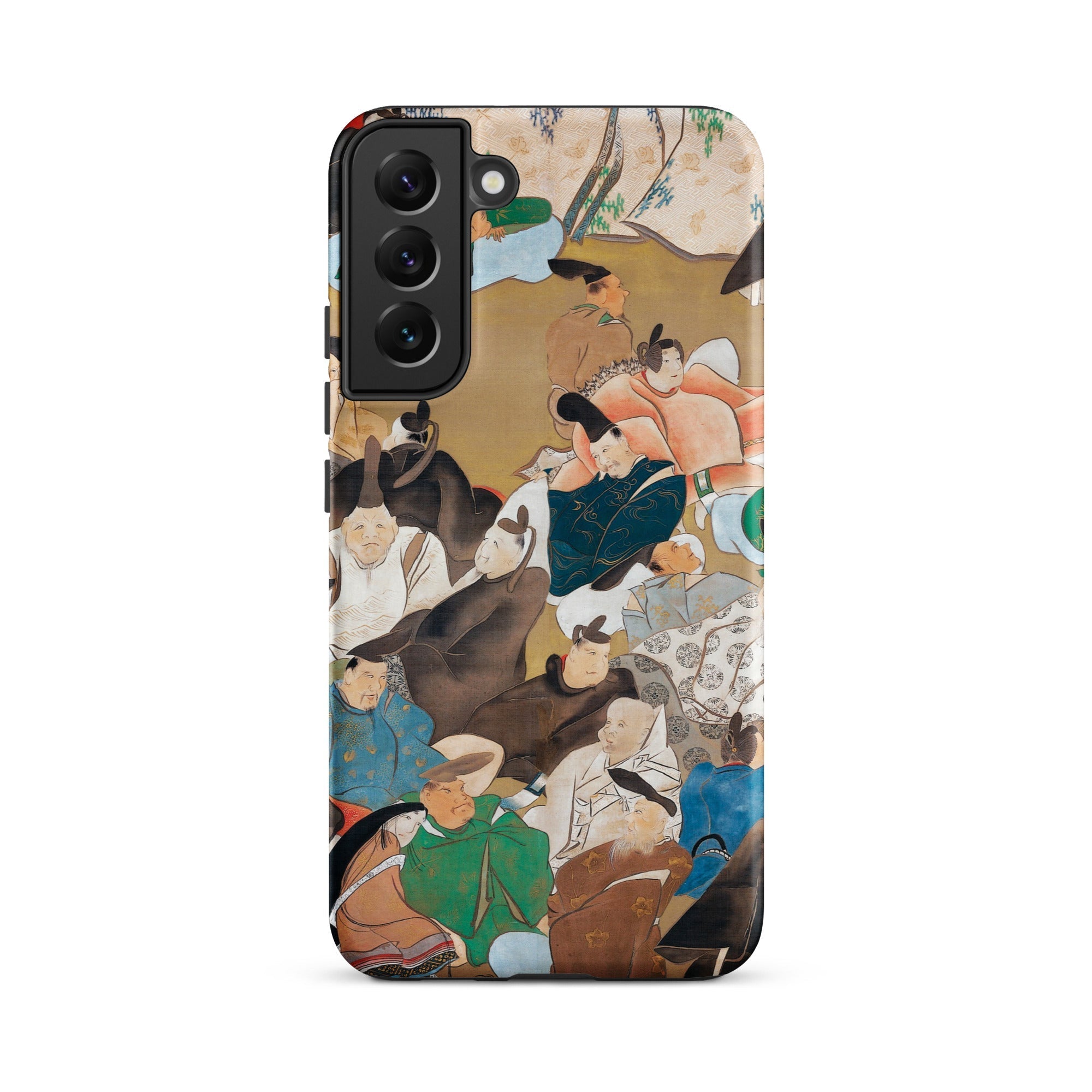 Japanese Poets Ikeda Koson Heian Period Samsung Case, Galaxy S22 Plus / Matte, Smartphone Case Traditional Japanese Painting People