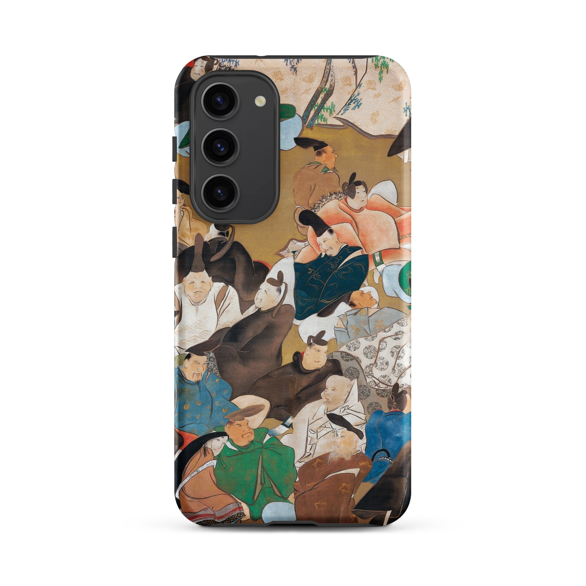 Japanese Poets Ikeda Koson Heian Period Samsung Case, Galaxy S23 Plus / Matte, Smartphone Case Traditional Japanese Art Design People