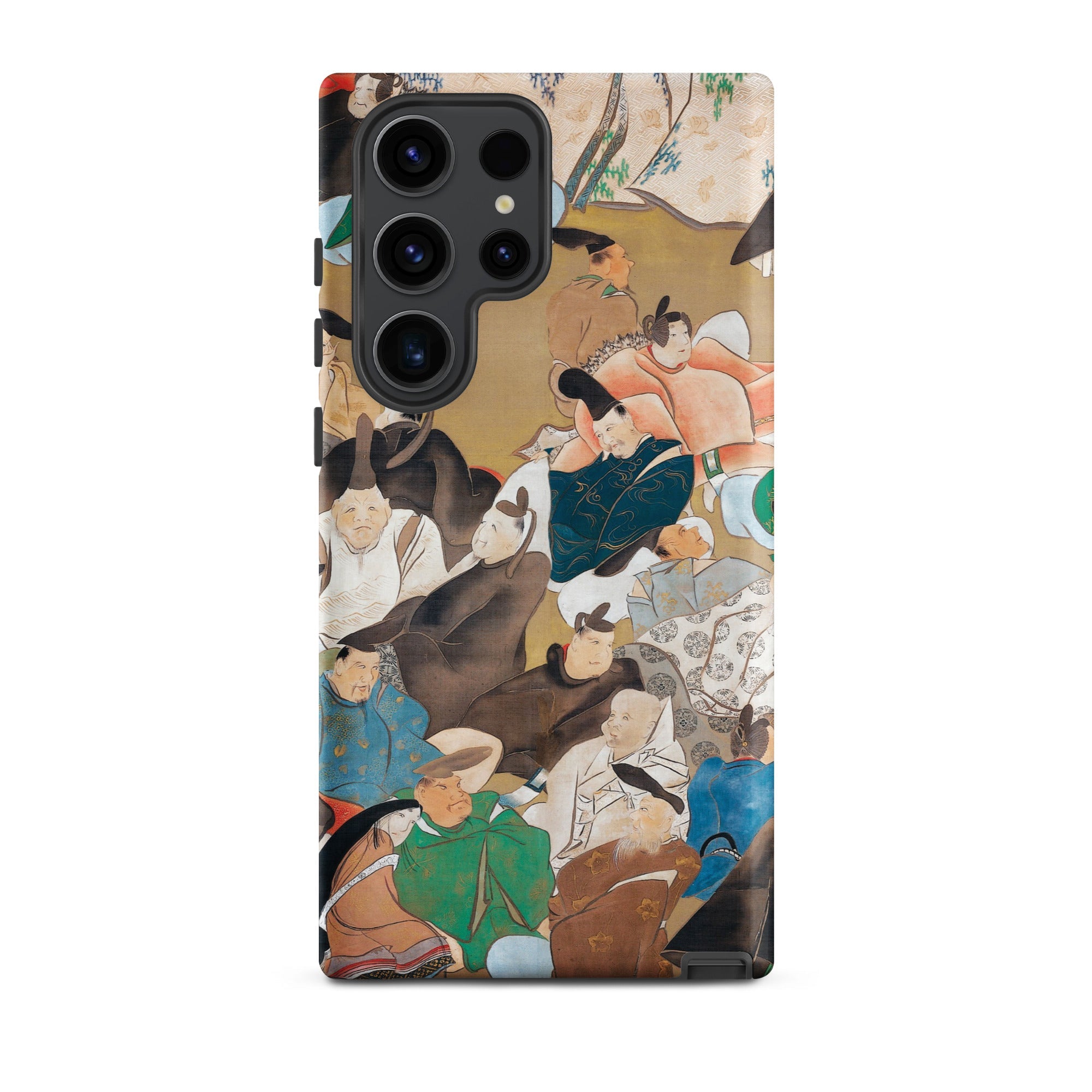 Japanese Poets Ikeda Koson Heian Period Samsung Case, Galaxy S23 Ultra / Matte, Phone Case Traditional Japanese Painting Figures