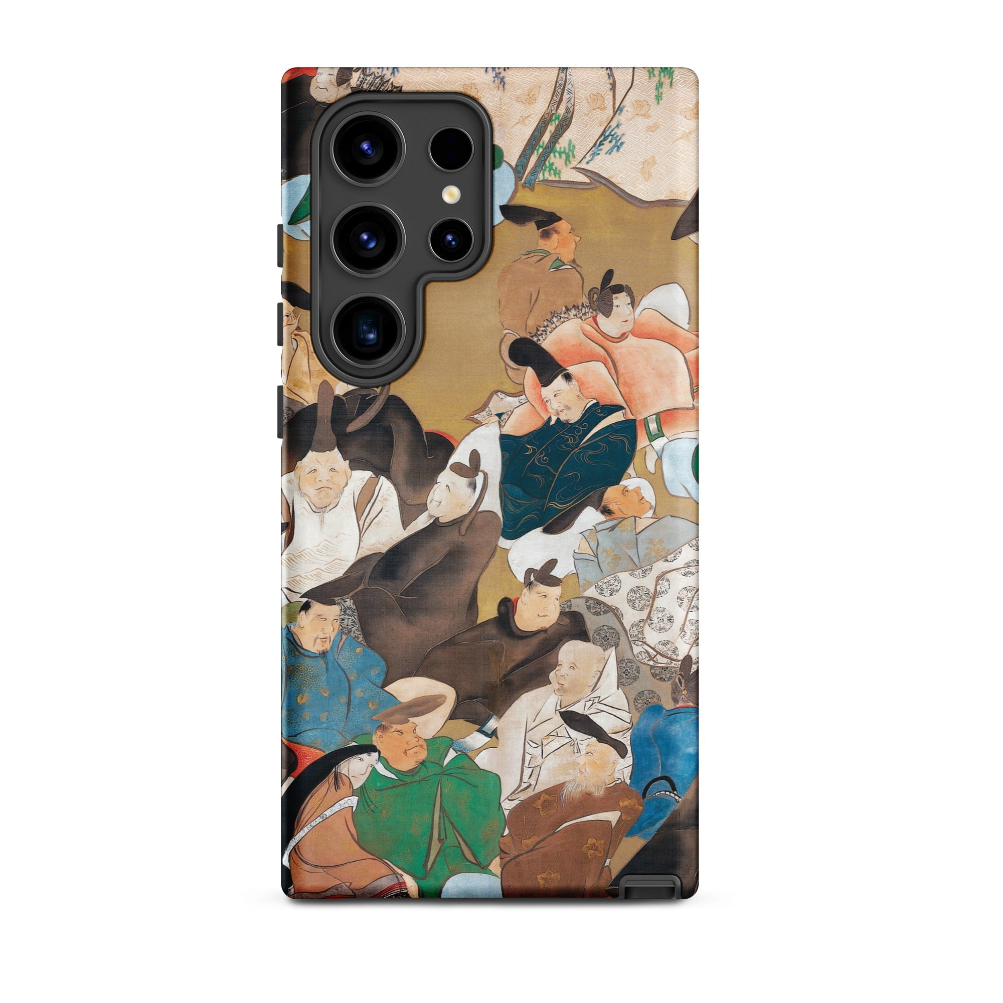 Japanese Poets Ikeda Koson Heian Period Samsung Case, Galaxy S24 Ultra / Matte, Smartphone Case Japanese Style Painting People