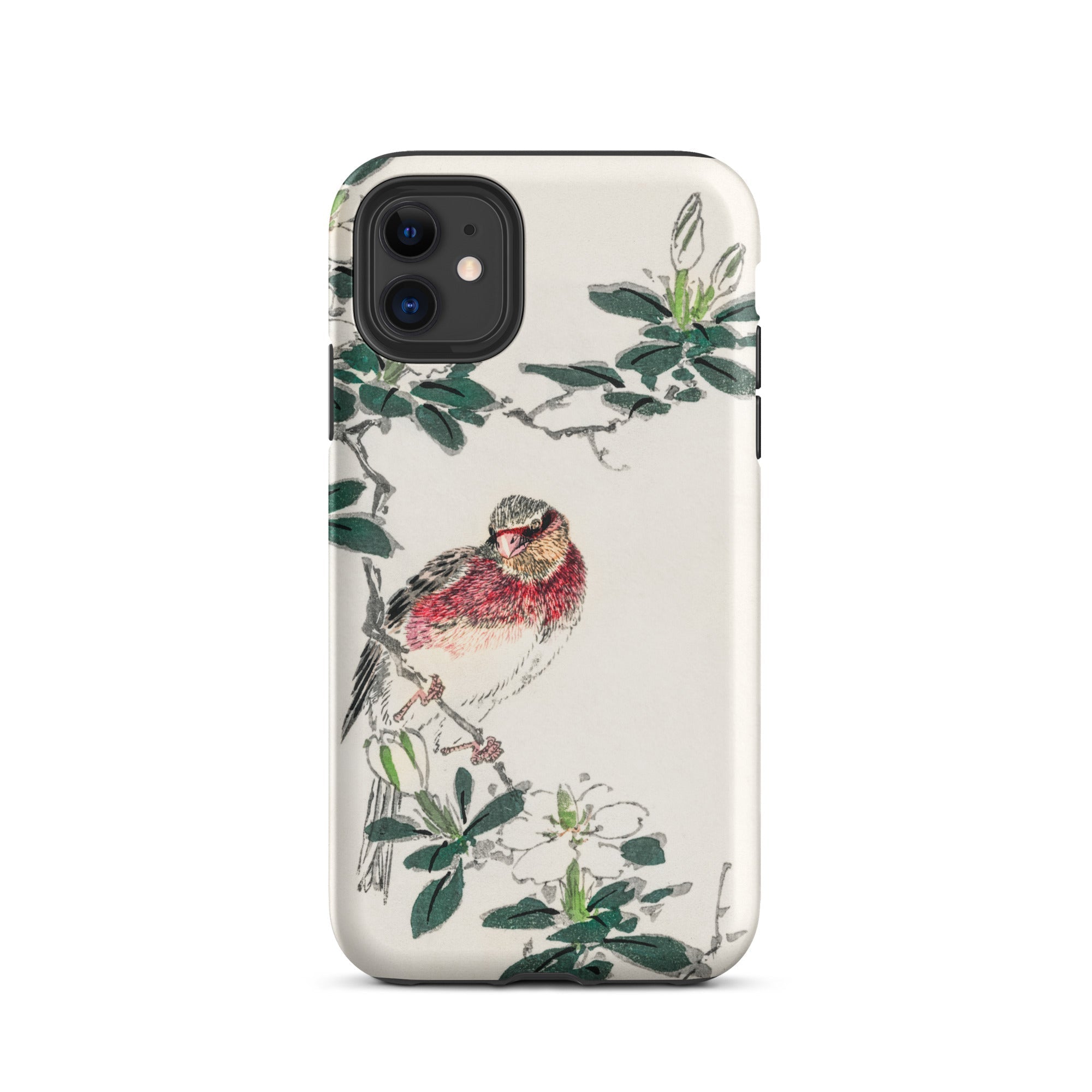 Japanese Rosefinch Numata Kashu Iphone Case, 11 / Matte, Bird Themed Phone Case