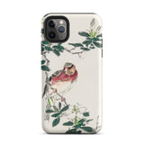 Japanese Rosefinch - Numata Kashu Iphone Case, 11 Pro Max / Matte, Bird-themed Phone Case