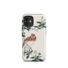 Japanese Rosefinch - Numata Kashu Iphone Case, 12 Mini / Matte, Bird-themed Phone Case