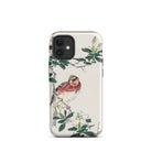 Japanese Rosefinch Numata Kashu Iphone Case, 12 Mini / Matte, Bird Themed Phone Case