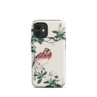 Japanese Rosefinch - Numata Kashu Iphone Case, 12 Mini / Tough Phone, Bird-themed Phone Case