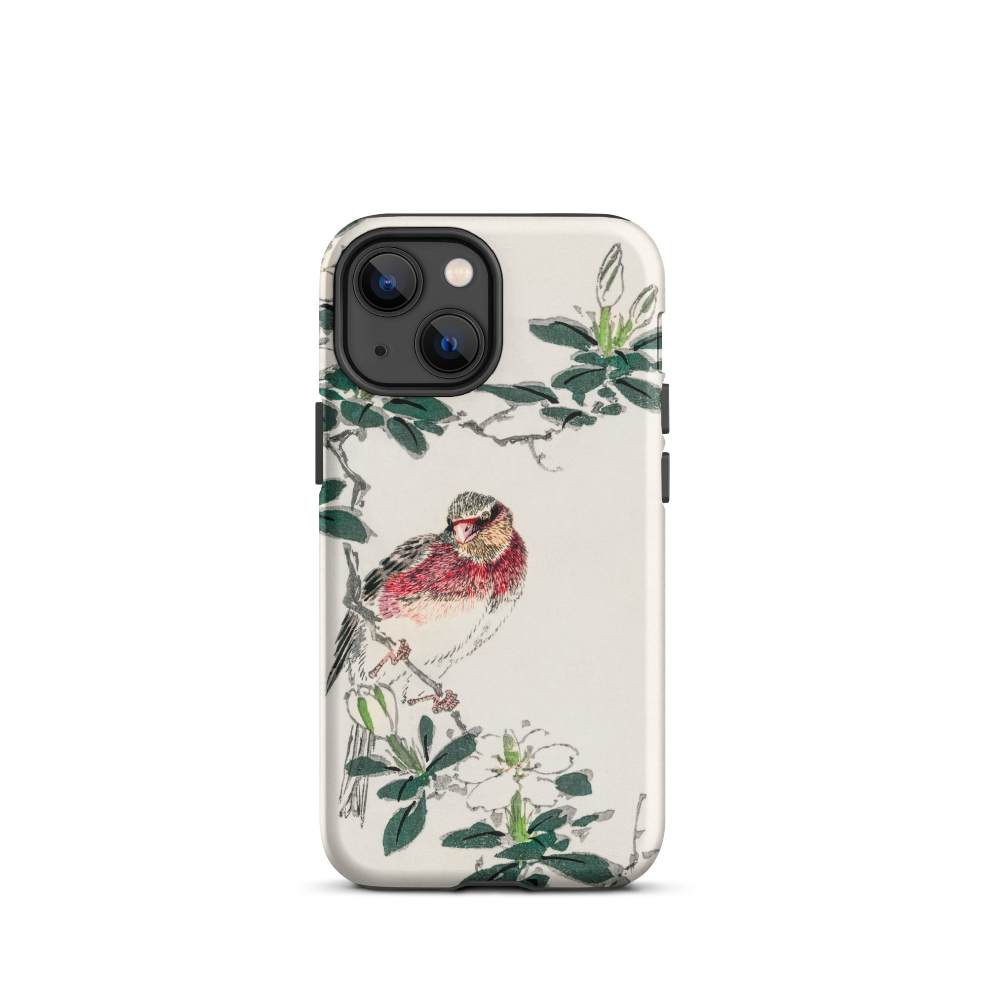 Japanese Rosefinch Numata Kashu Iphone Case, 13 Mini / Matte, Bird Themed Iphone Case