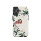 Japanese Rosefinch Numata Kashu Iphone Case, 16 / Matte, Bird Themed Phone Case