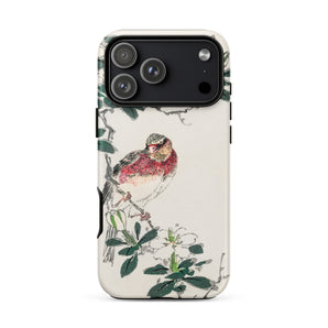 Japanese Rosefinch - Numata Kashu Iphone Case, 17 Pro Max / Matte, Mobile Phone Cases, Toby Leon
