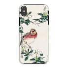 Japanese Rosefinch - Numata Kashu Iphone Case - Xs / Matte