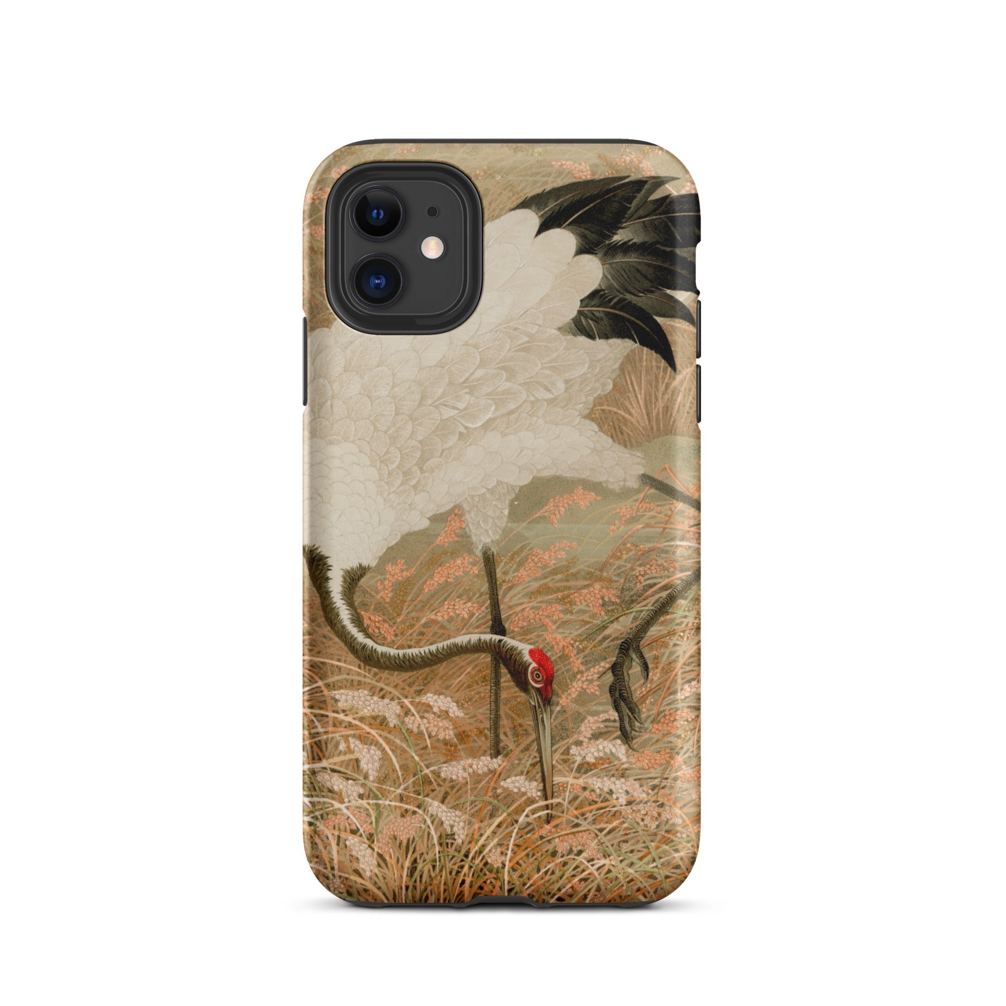 Japanese Sarus Crane G.a. Audsley Iphone Case, 11 / Matte, Crane Themed Phone Case