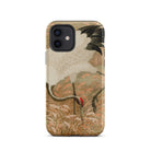Japanese Sarus Crane G.a. Audsley Iphone Case, 12 / Matte, Crane Themed Phone Case