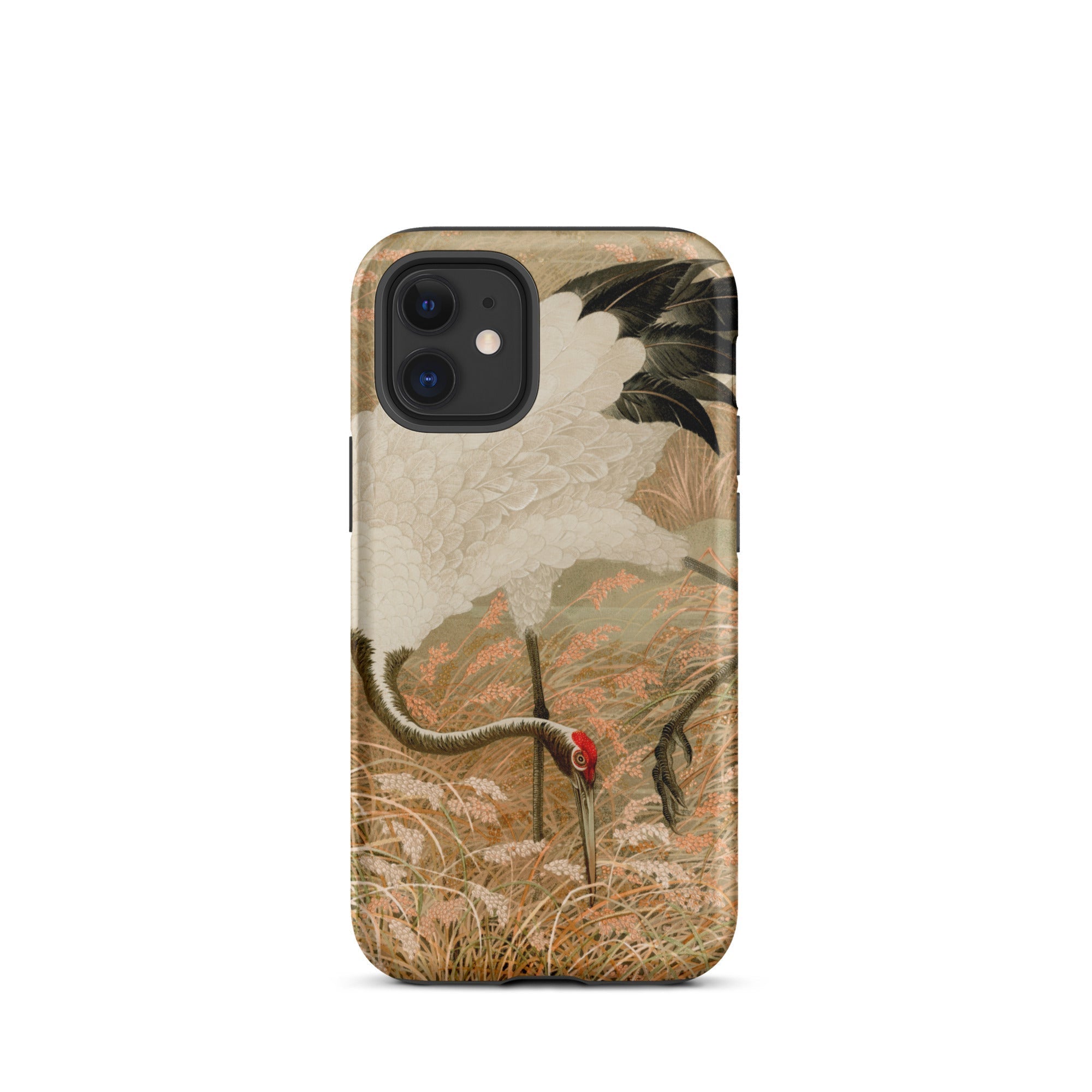 Japanese Sarus Crane G.a. Audsley Iphone Case, 12 Mini / Matte, Crane Themed Phone Case