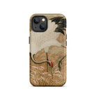 Japanese Sarus Crane G.a. Audsley Iphone Case, 13 / Matte, Crane Themed Phone Case