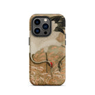Japanese Sarus Crane G.a. Audsley Iphone Case, 14 Pro / Matte, Crane Themed Phone Case