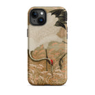 Japanese Sarus Crane G.a. Audsley Iphone Case, 15 Plus / Matte, Crane Themed Iphone Case