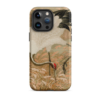 Japanese Sarus Crane - G.a. Audsley Iphone Case, 15 Pro Max / Matte, Crane-themed Phone Case