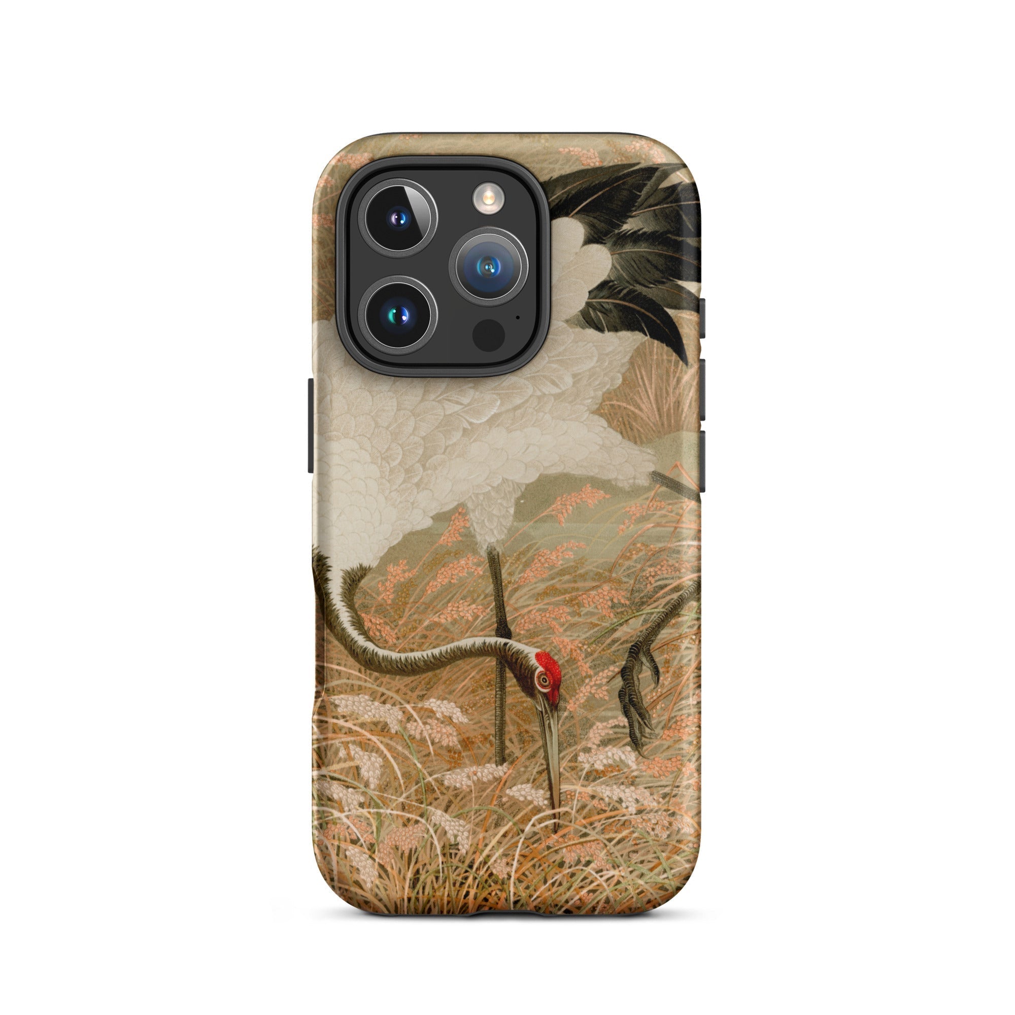 Japanese Sarus Crane G.a. Audsley Iphone Case, 16 Pro / Matte, Crane Themed Phone Case