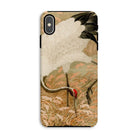 Japanese Sarus Crane - G.a. Audsley Iphone Case - Xs Max / Matte