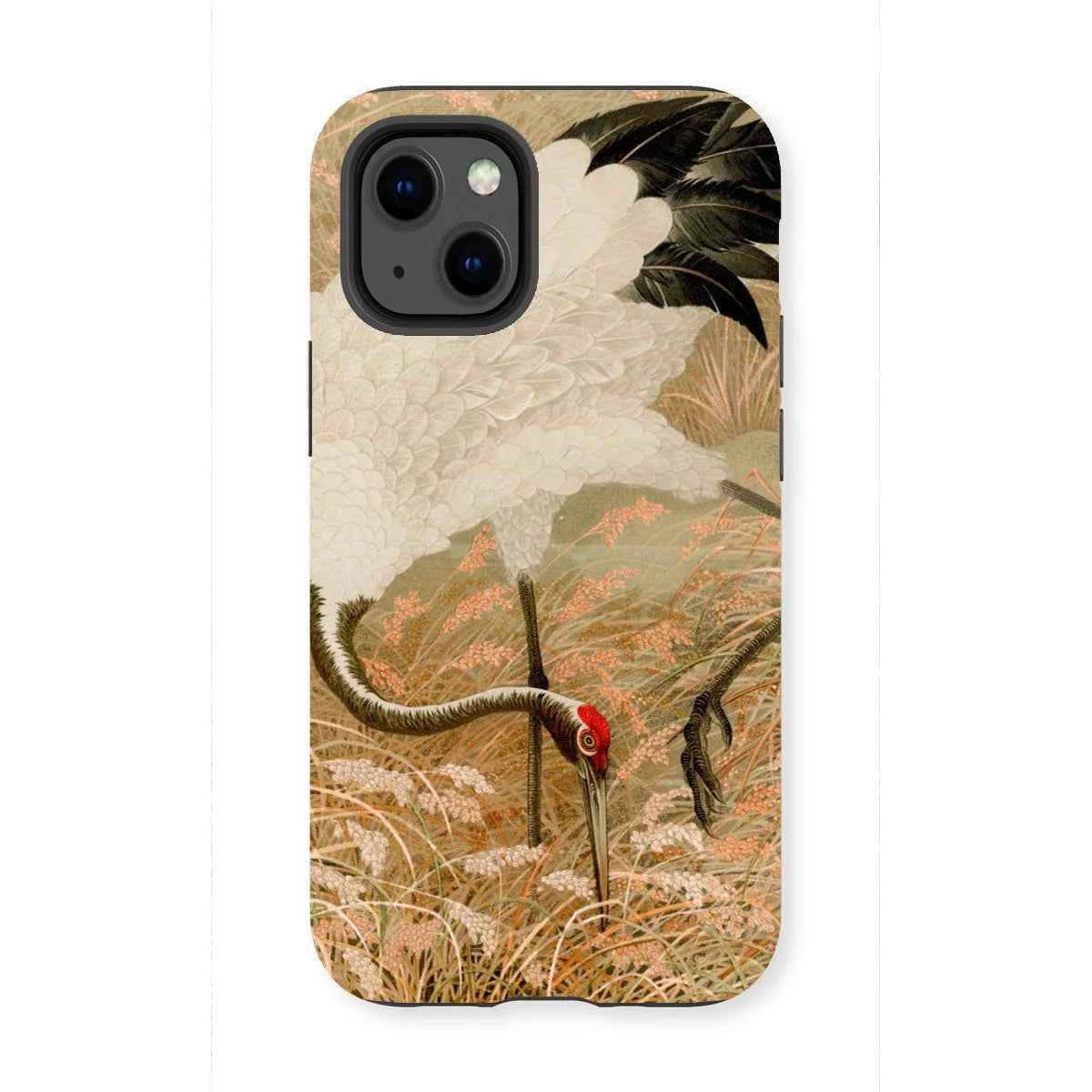 Japanese Sarus Crane - G.a. Audsley Iphone Case 13 Mini / Matte Mobile Phone Cases