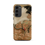 Japanese Sarus Crane - G.a. Audsley Phone Case, Samsung Galaxy S23 Plus / Matte, Mobile Cases, Toby Leon