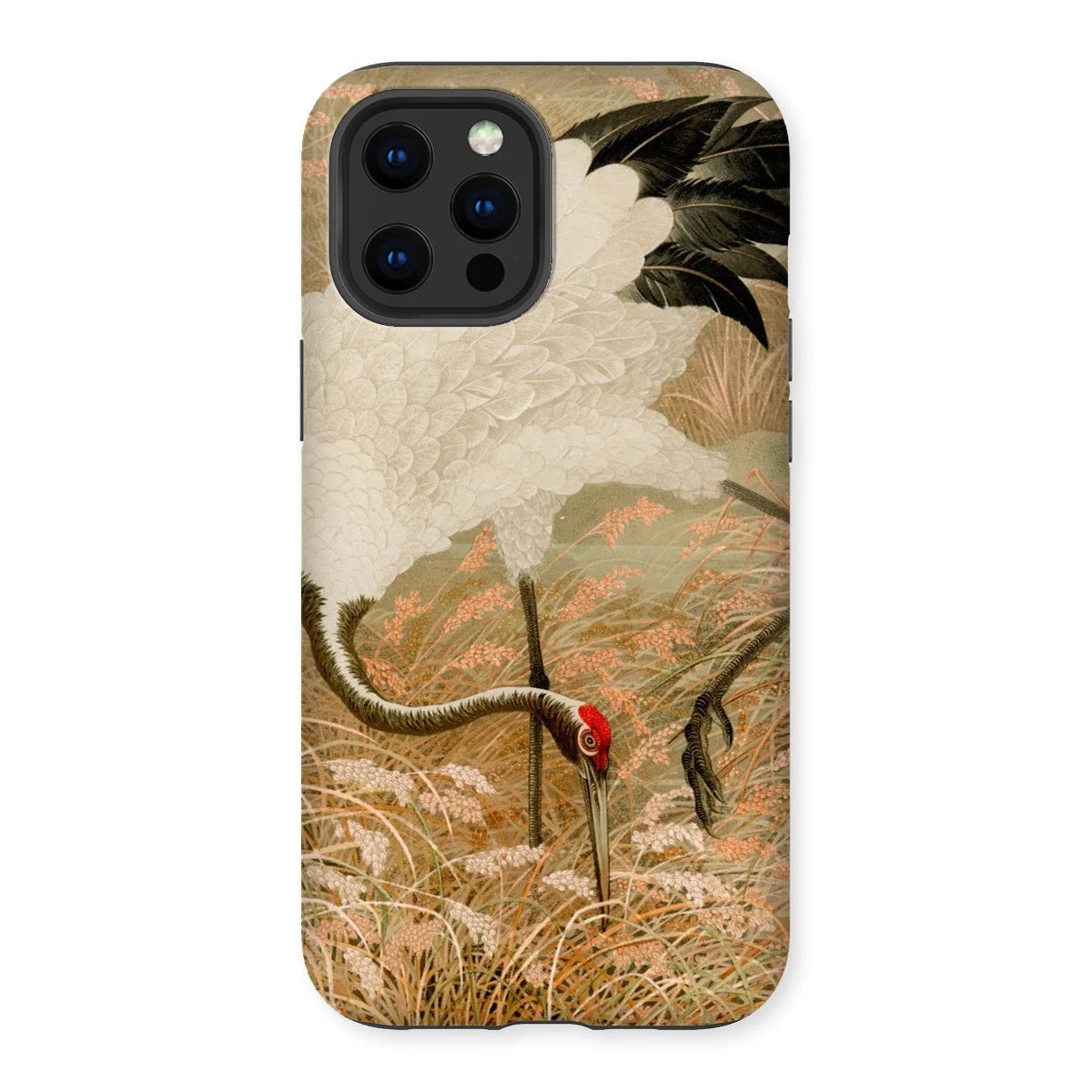 Japanese Sarus Crane - G.a. Audsley Iphone Case 12 Pro Max / Matte Mobile Phone Cases