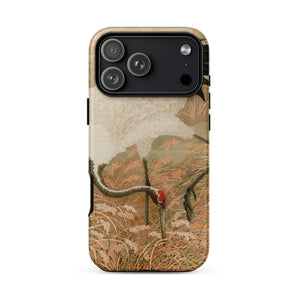 Japanese Sarus Crane - G.a. Audsley Phone Case, Japanese Sarus Crane, George Ashdown Audsley, Ashdown Audsley Captures