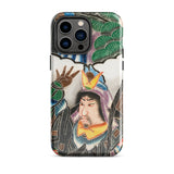 Japanese Warrior Banner - Kakuro Phone Case Iphone 14 Pro Max / Gloss Vibrant Intricately Illustrated Phone Case Traditional Japanese