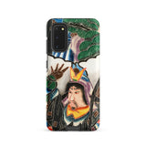 Japanese Warrior Banner - Kakuro Phone Case Samsung Galaxy S20 / Matte Vibrant Intricately Illustrated Phone Case Traditional Japanese