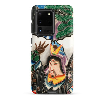 Japanese Warrior Banner - Kakuro Phone Case Samsung Galaxy S20 Ultra / Matte Vibrant Intricately Illustrated Phone Case Traditional